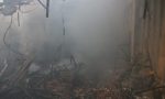 Badia Polesine: i pompieri domano incendio dopo ore