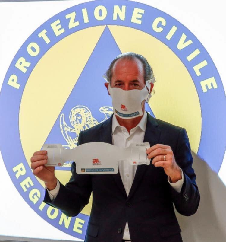 Due milioni di mascherine ai veneti in arrivo: saranno distribuite gratuitamente