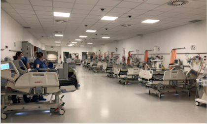 Schiavonia: si amplia il centro terapia intensiva del Covid hospital padovano