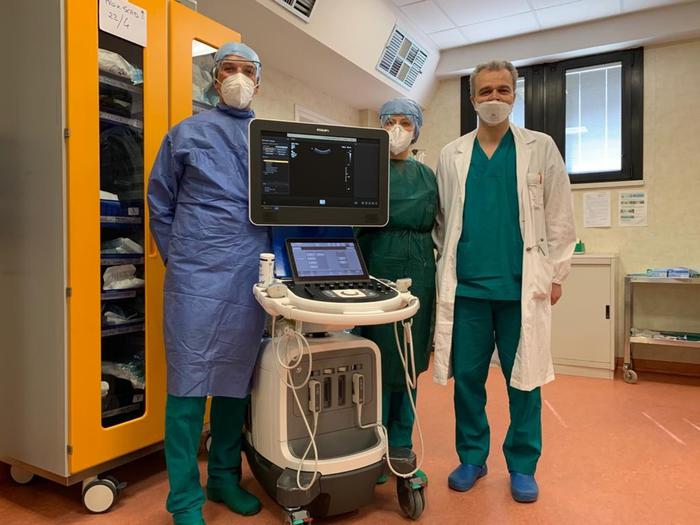 Eurovo regala un ecografo all’ospedale di Trecenta