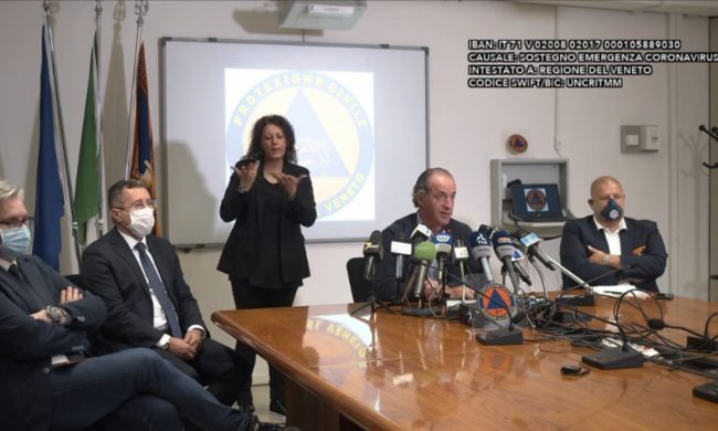 Progetto Regione Covid-free, Zaia: “Certificare ai turisti che la situazione è sotto controllo”