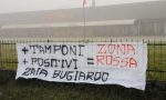 Striscione Forza Nuova anche a Rovigo sul pericolo zona rossa: “Zaia bugiardo”