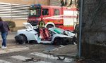 Le foto della supercar Lamborghini andata distrutta nell'incidente