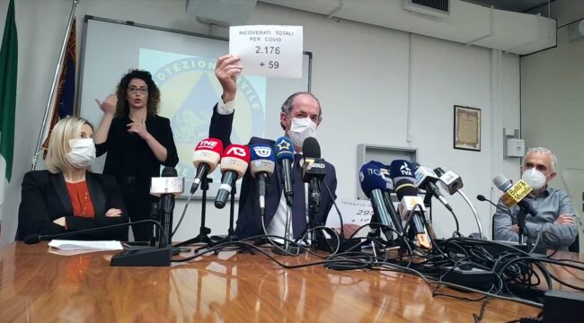 Zaia: “Abbiamo quasi finito i vaccini. Da giovedì nuovo sito per le prenotazioni” | +728 positivi Covid| Dati 29 marzo 2021
