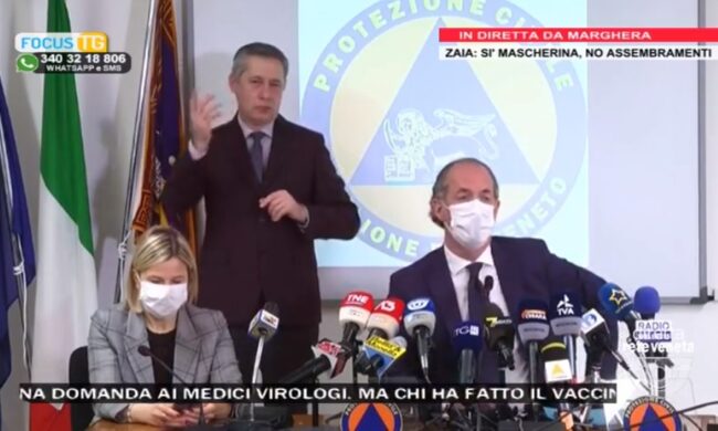 Covid, Zaia: “Veneto al limite della zona arancione” | +1861 positivi | Dati 25 marzo 2021