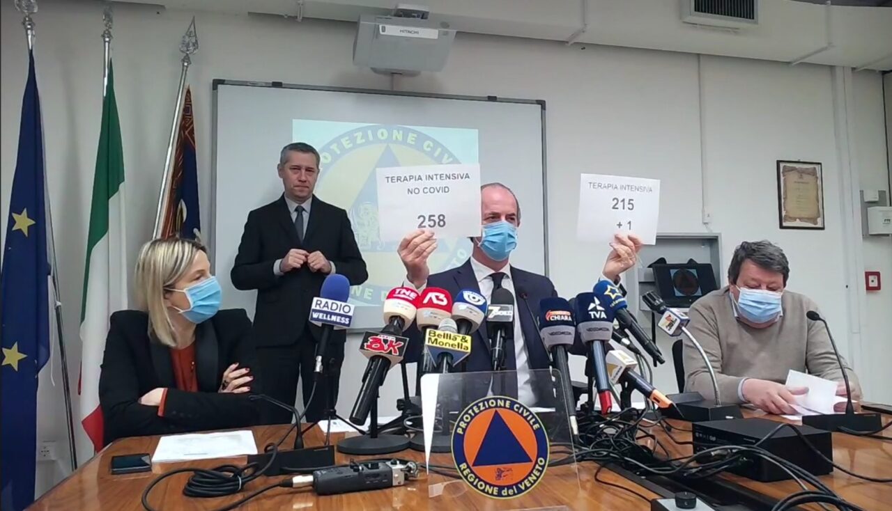 Zaia: “Da giovedì iniziamo a vaccinare gli over 60. Variante indiana a Bassano” | +535 positivi Covid| Dati 26 aprile 2021