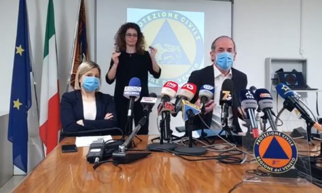 Covid, Zaia: “Siamo ancora zona gialla. Vaccini, da oggi alle 16 via alle prenotazioni dei 50-59enni | +629 positivi | Dati 7 maggio 2021