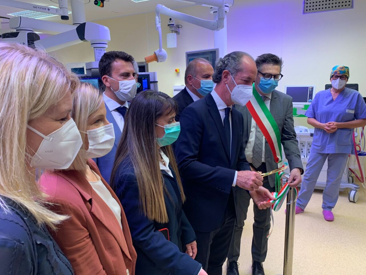 Inaugurata all’ospedale di Rovigo la nuova sala operatoria