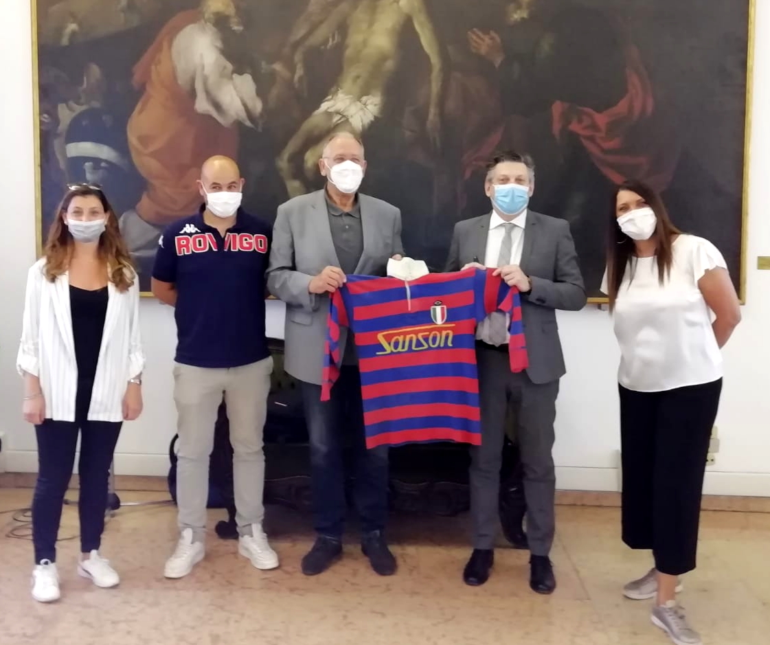 Grande evento con la Rugby Rovigo, la città festeggia la sua squadra