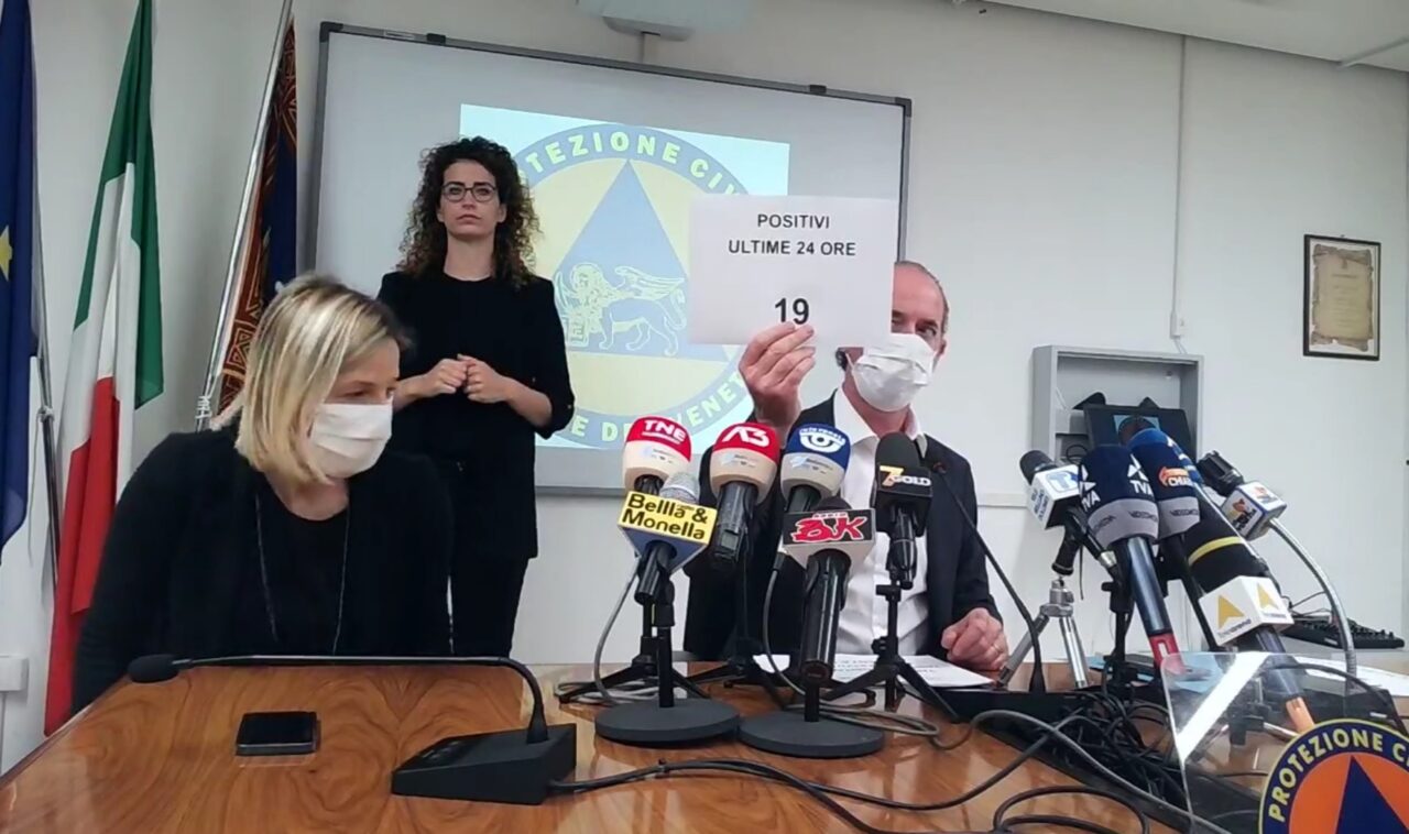 Covid, Zaia: “36mila veneti under 60 dovranno fare i richiami con Pfizer o Moderna” | +19 positivi | Dati 14 giugno 2021