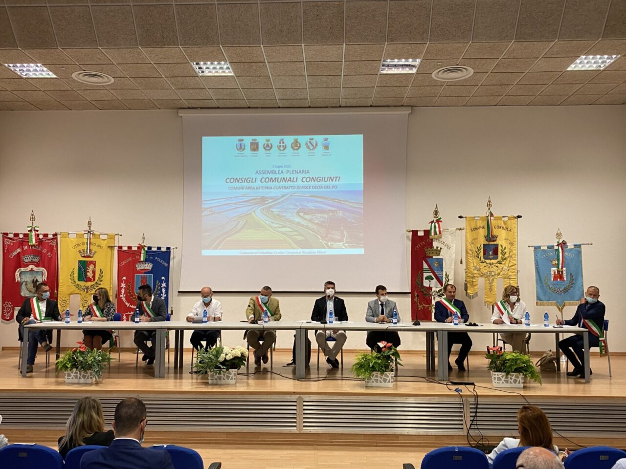 Presentata a Rosolina Mare la conferenza dei sindaci dell’area interna del Delta del Po