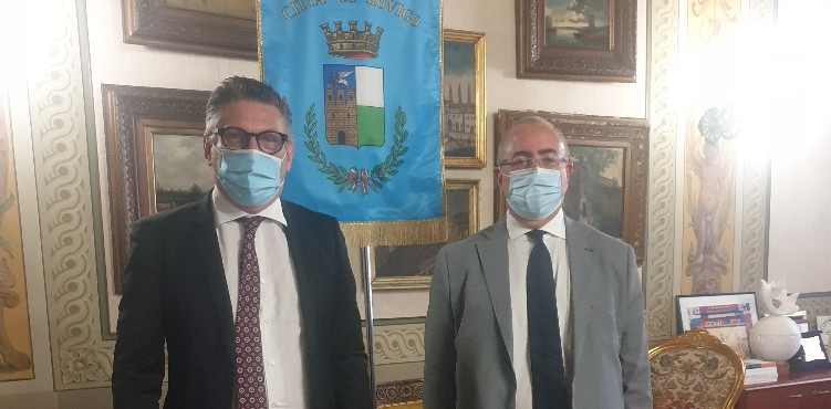 Il sindaco Edoardo Gaffeo ha ricevuto il nuovo prefetto Clemente Di Nuzzo