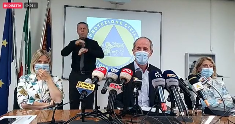 Covid, Zaia: “Morto stanotte a Rovigo un 54enne, altri tre pazienti in terapia intensiva. Tutti non vaccinati”