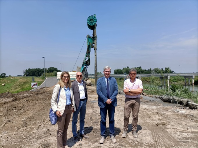 Argine dell’Adige a Lusia, un intervento anti-calamità da 1,3 milioni di euro