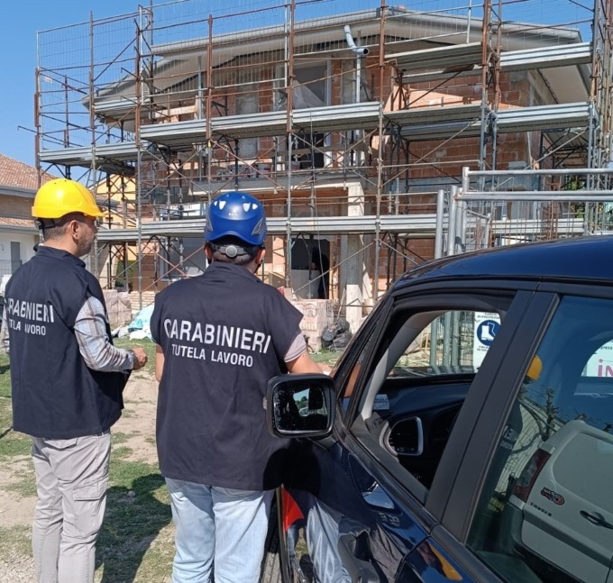 Cantieri shock nel Rodigino: lavoratori in nero e clandestini