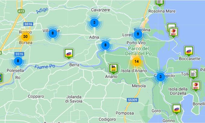 Dove costa meno la benzina in provincia di Rovigo lunedì 19 settembre 2022