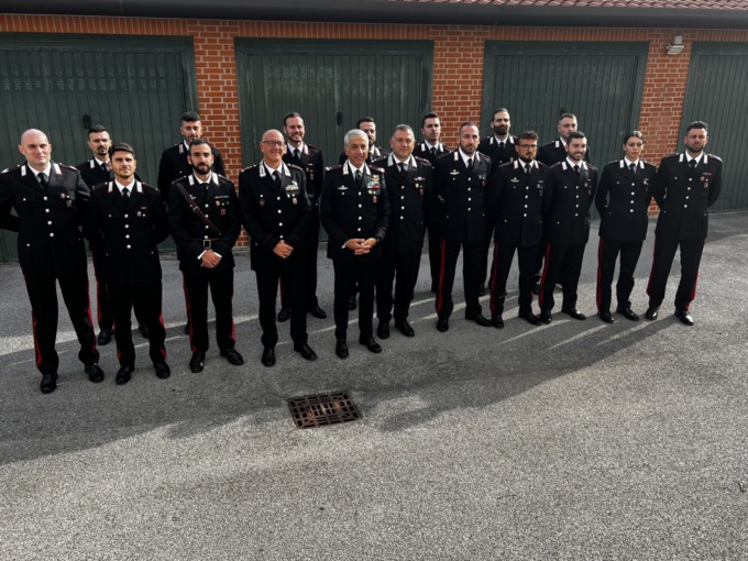 Il saluto del Generale di brigata Giuseppe Spina ai militari del Basso Polesine