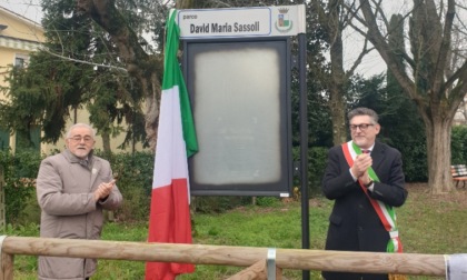 Inaugurato il nuovo parco della Tassina: dedicato a David Sassoli