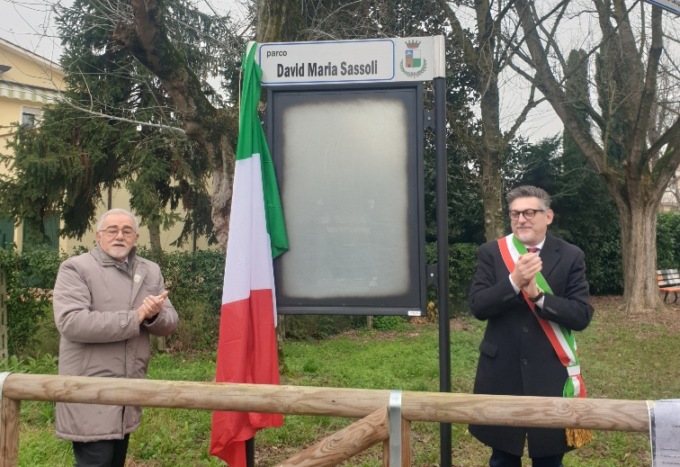 Inaugurato il nuovo parco della Tassina: dedicato a David Sassoli