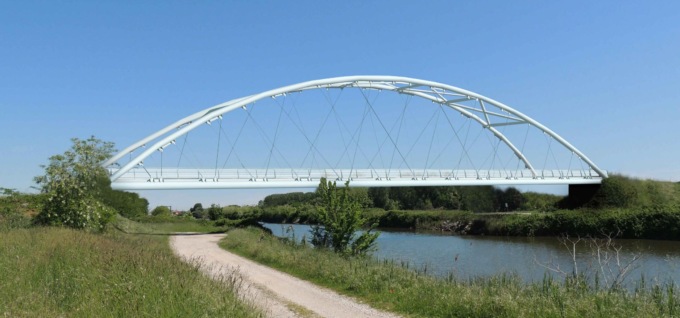 Ricostruzione del Ponte Rantin (ecco come sarà) e realizzazione ciclovia fino a Torino: iniziati i lavori