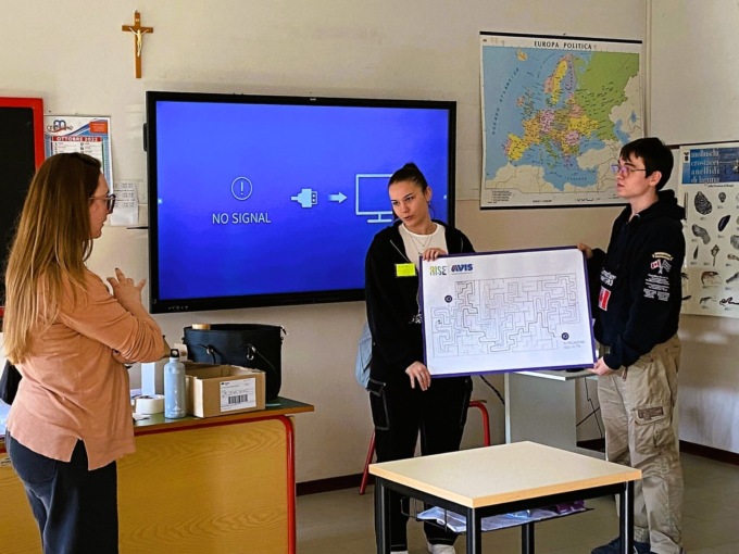 Gli studenti di Badia Polesine protagonisti di un videogame sull’altruismo: il progetto di AVIS