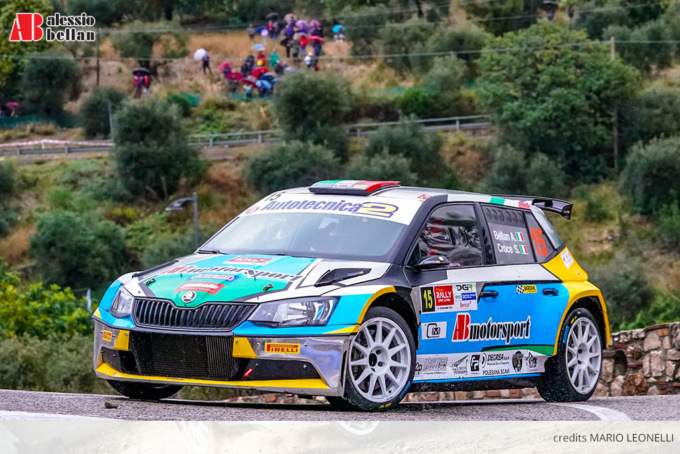 Il pilota polesano Alessio Bellan apre il 2023 con il Camunia Rally