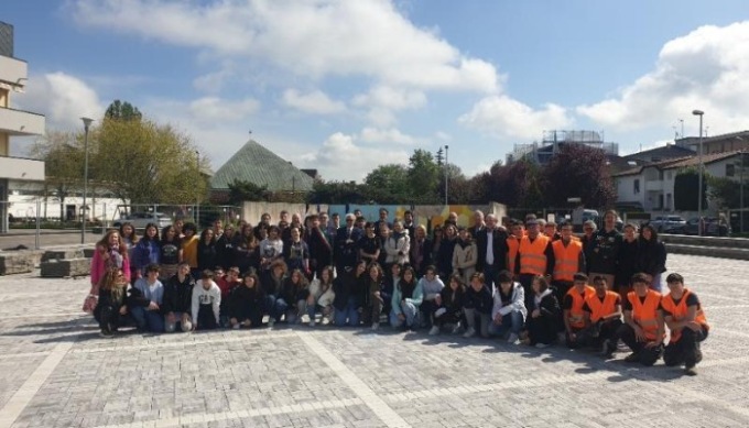 Avvio dei lavori di piazza Masslo: un momento di festa e condivisione