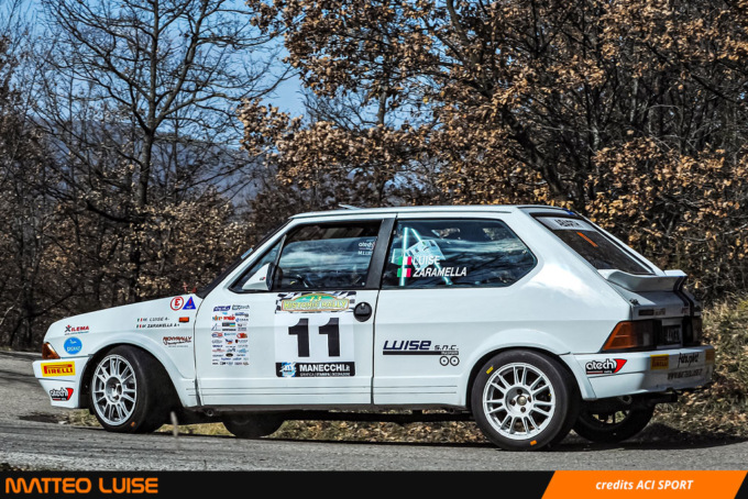 Matteo Luise si prepara al Rally Costa Smeralda Storico