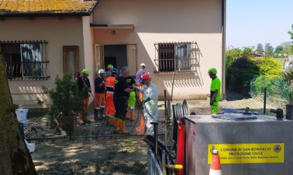 Emergenza Emilia Romagna, i volontari della Protezione Civile Polesine ad Imola