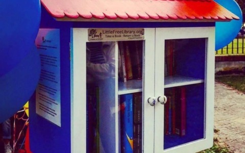 Vandali distruggono la piccola biblioteca, ma i cittadini la ricostruiscono