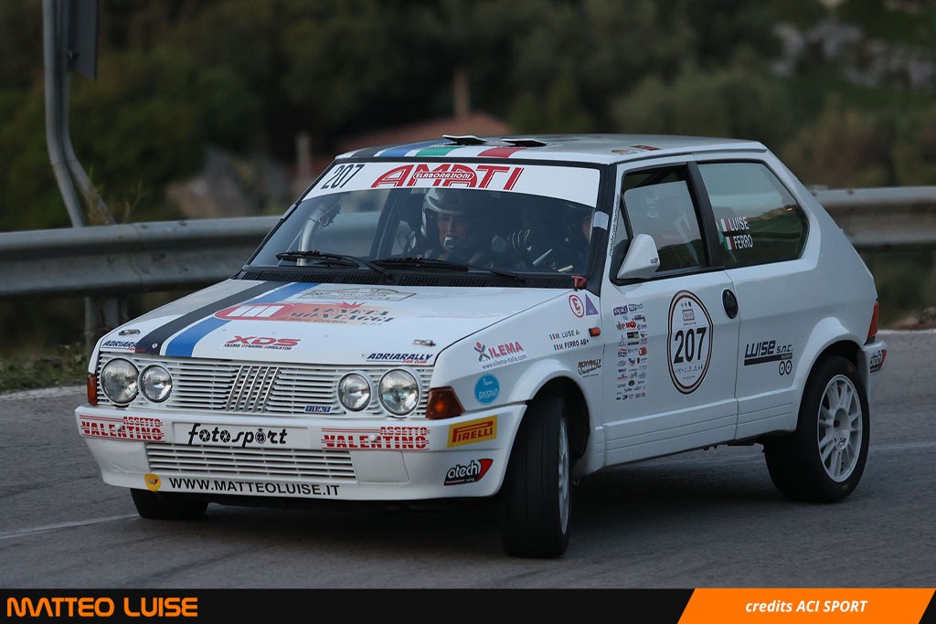 Matteo Luise si riconferma campione al Targa Florio: terzo posto assoluto per l’adriese