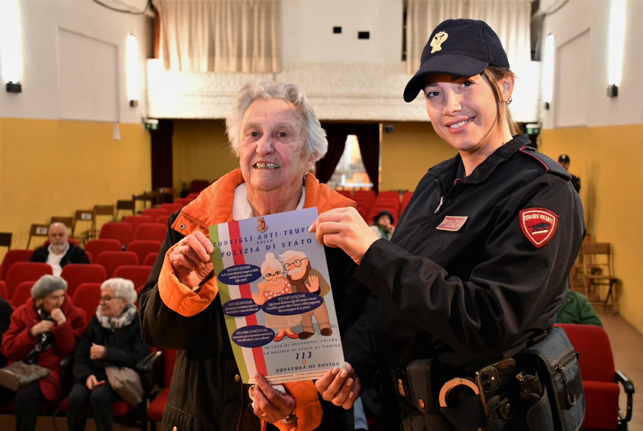 Consigli contro truffe e raggiri: la Polizia di Stato incontra gli anziani