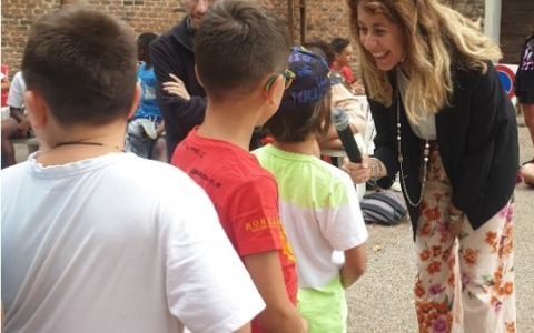Parrocchia San Bortolo: l’assessore Bagatin dialoga con i bambini sui loro desideri per Rovigo