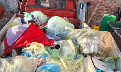 Raccolti in un solo giorno 300 chili di rifiuti nei cestini di Fratta Polesine