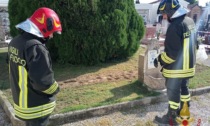 Salara, addetti alla manutenzione trovano un ordigno bellico inesploso nel cimitero