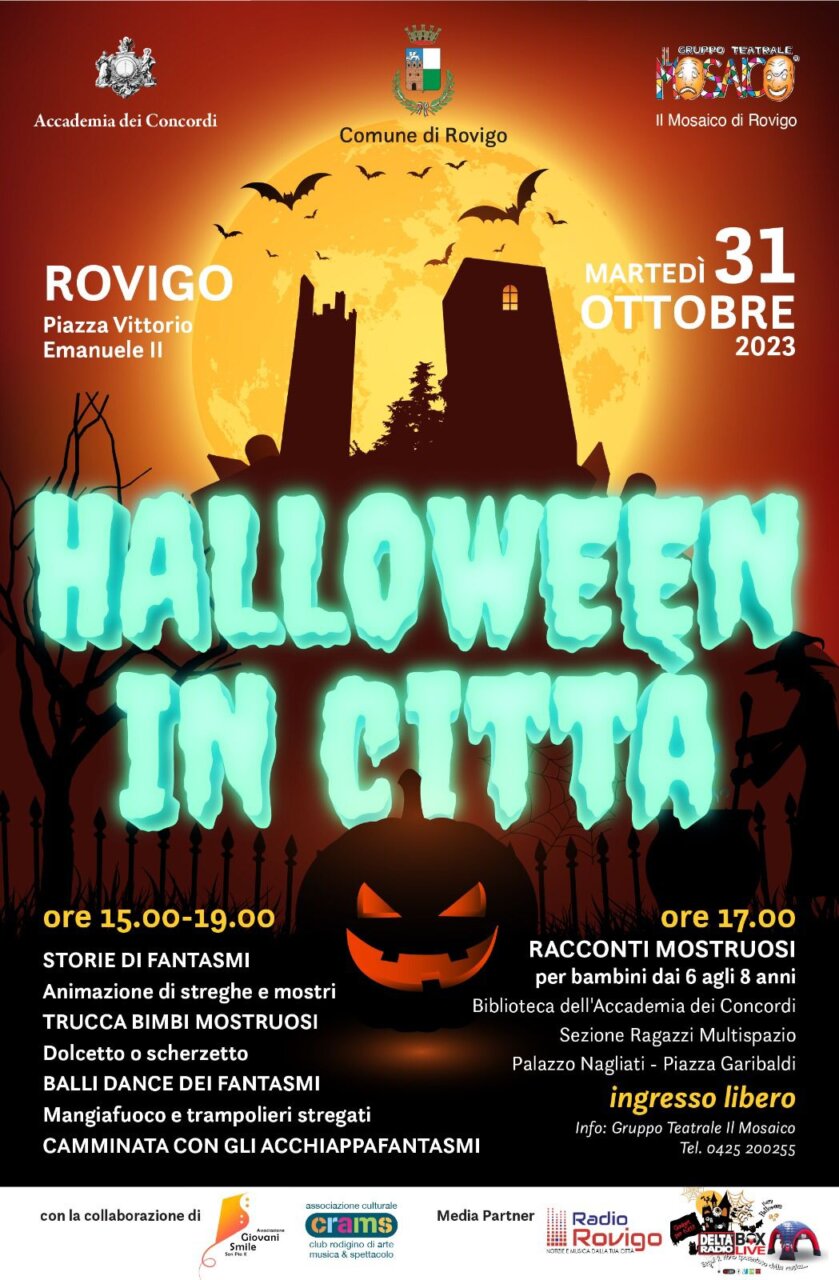 Halloween a Rovigo: ecco il programma