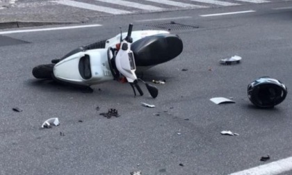 Scontro auto - scooter muore un uomo di 66 anni