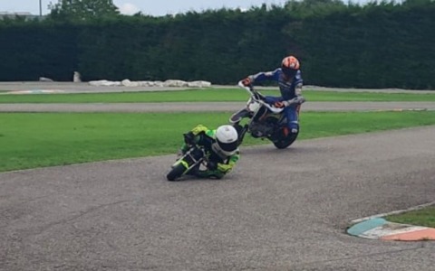 Lucas, a 8 anni il sogno Valentino Rossi