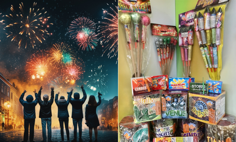 Capodanno 2024: dove comprare a Rovigo e provincia i fuochi d’artificio da sparare la notte di San Silvestro