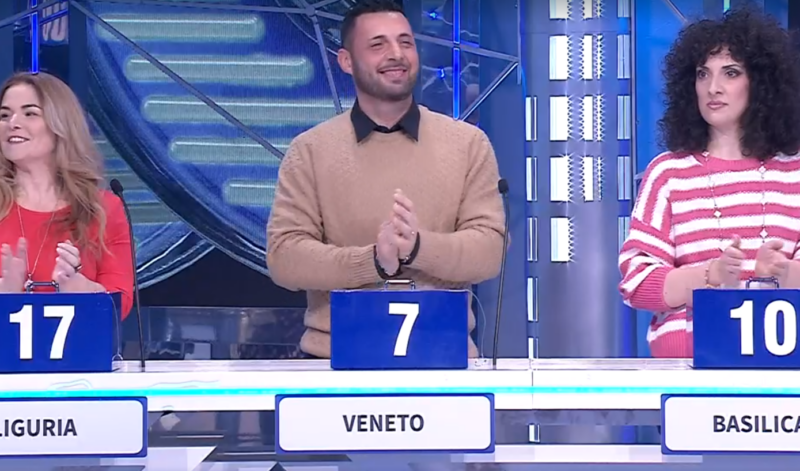 Chi è il “pacchista” che rappresenta il Veneto in questo momento ad Affari tuoi