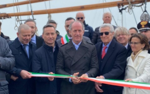 Inaugurata la goletta Catholica ad Albarella