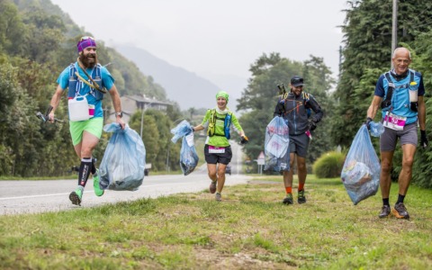 Corsa e raccolta rifiuti: fra la Val Gandino e Bergamo il Campionato del Mondo di Plogging