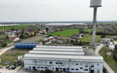 Maltempo a Rovigo: fulmine colpisce acquedotto di Boara Polesine, diversi Comuni senz’acqua per alcune d’ore