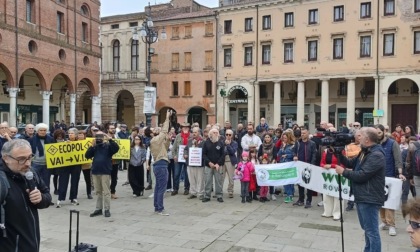 Convertire il sito Ecopol in un impianto di trattamento rifiuti pericolosi, a Rovigo la protesta per dire no