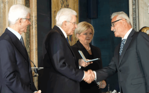 Stella al Merito del Lavoro, il rodigino Romeo Boaretto premiato in rappresentanza degli 83 nuovi maestri veneti