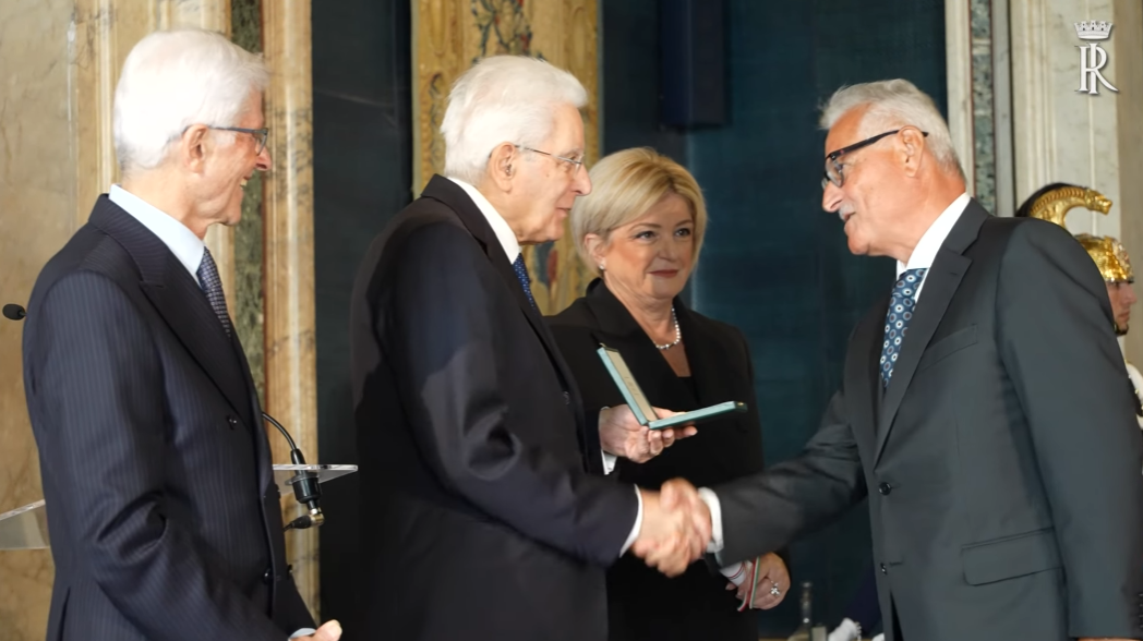 Stella al Merito del Lavoro, il rodigino Romeo Boaretto premiato in rappresentanza degli 83 nuovi maestri veneti