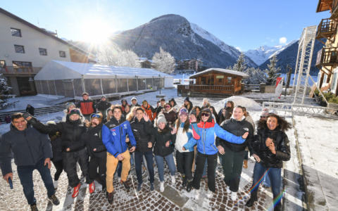 A scuola di… Coppa del Mondo: 36 studenti in pista a Cogne
