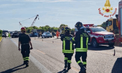 Incidente sulla A13 a Occhiobello: quattro veicoli coinvolti, due feriti