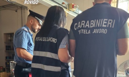 Lavoratori irregolari, scatta la denuncia per un'azienda tessile