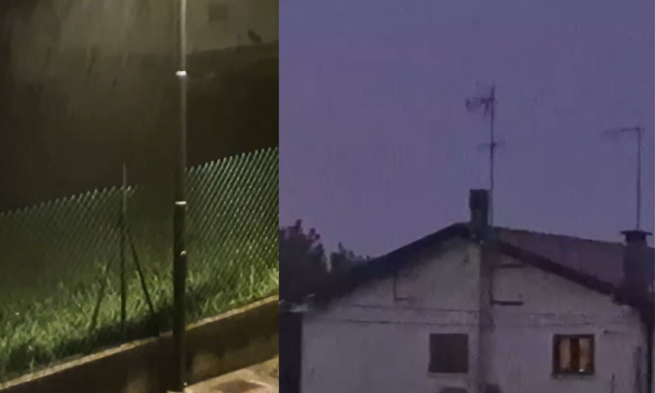Maltempo in Veneto, forti temporali anche in Provincia di Rovigo